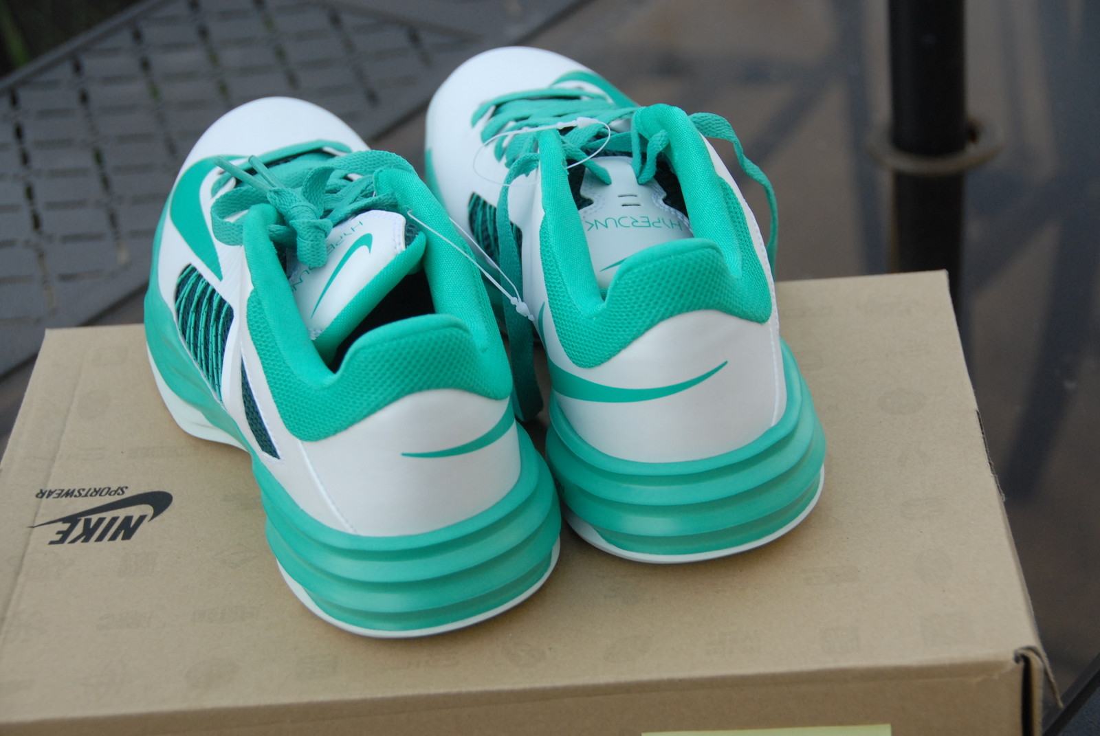 Nike Lunar Hyperdunk Low White Green 03