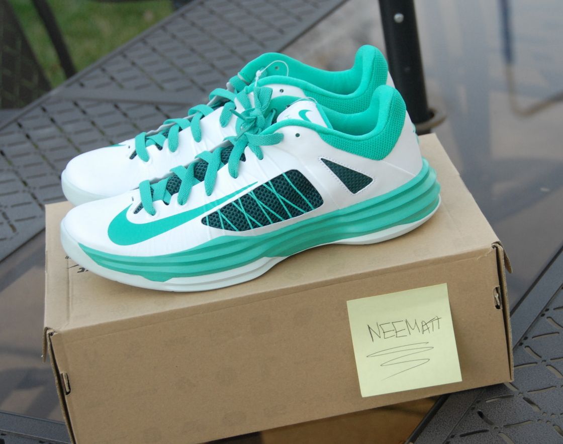 Nike Lunar Hyperdunk Low White Green 05