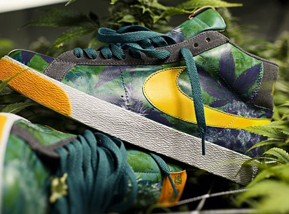 Nike Sb Blazer Marihuana Customs