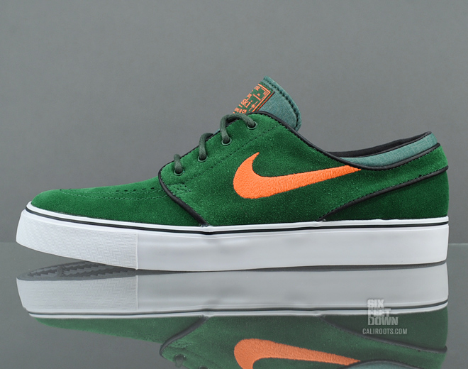 Nike Zoom Stefan Janoski Gorge Green Total Orange 2