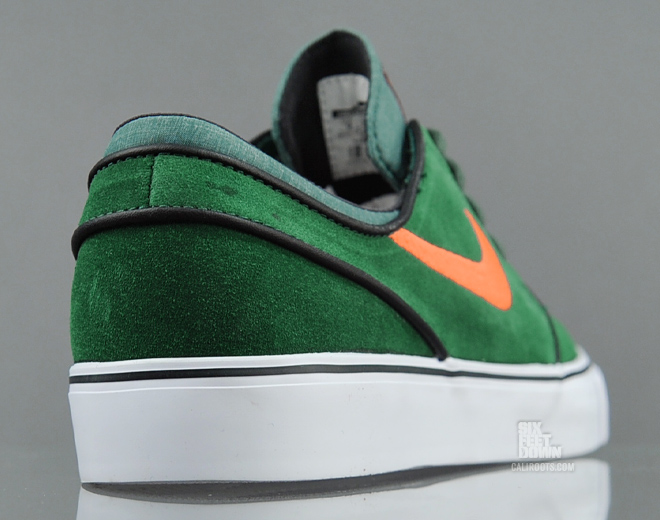 Nike Zoom Stefan Janoski Gorge Green Total Orange 3