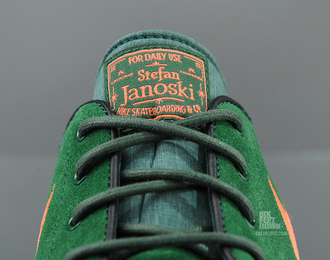 Nike Zoom Stefan Janoski Gorge Green Total Orange 4