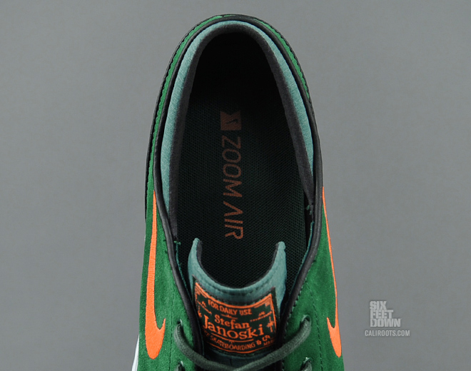 Nike Zoom Stefan Janoski Gorge Green Total Orange 6