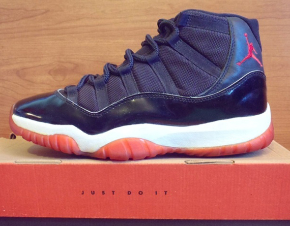 Original Black Red Jordan 11 0