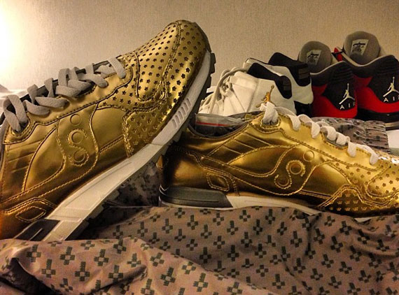 Play Cloths x Saucony Shadow 5000 “Gold”