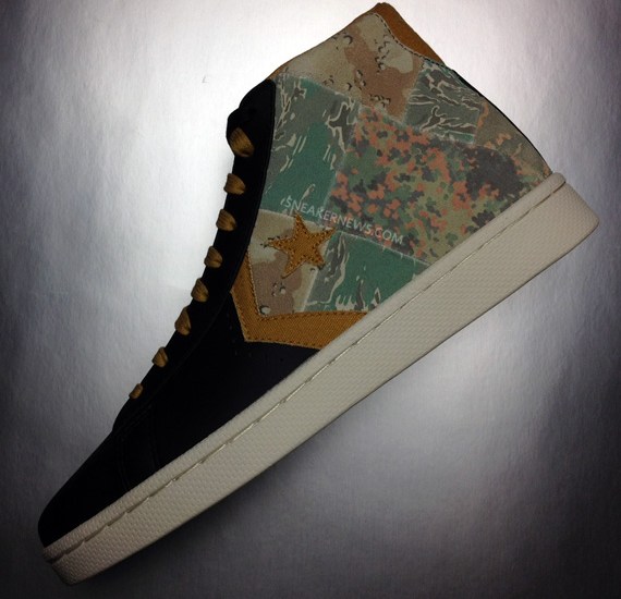 Stussy NYC x Converse First String Pro Leather “Camo” – Release Reminder