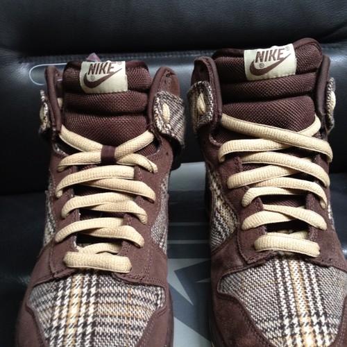 Tweed Nike Sb Dunk High