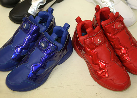 Verbal X Ambush Reebok Pump Fury Hls Blue Red