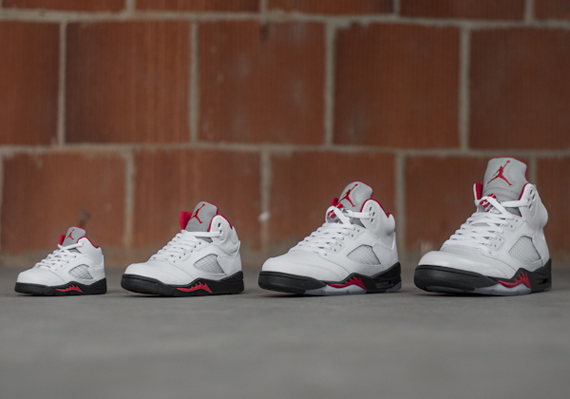 Air Jordan V – White – Fire Red – Black | Release Reminder