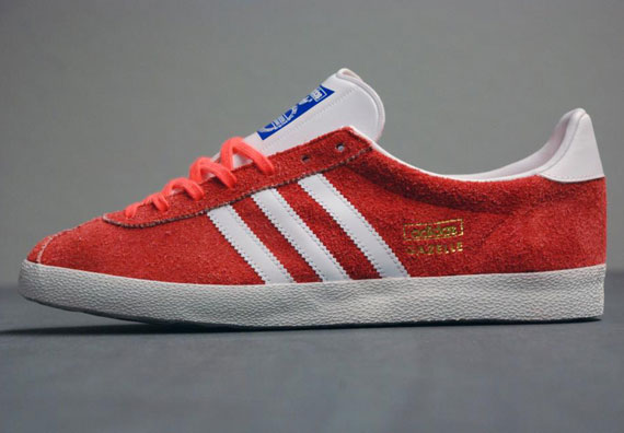 Adidas Originals Gazelle Og Infrared Metallic Gold