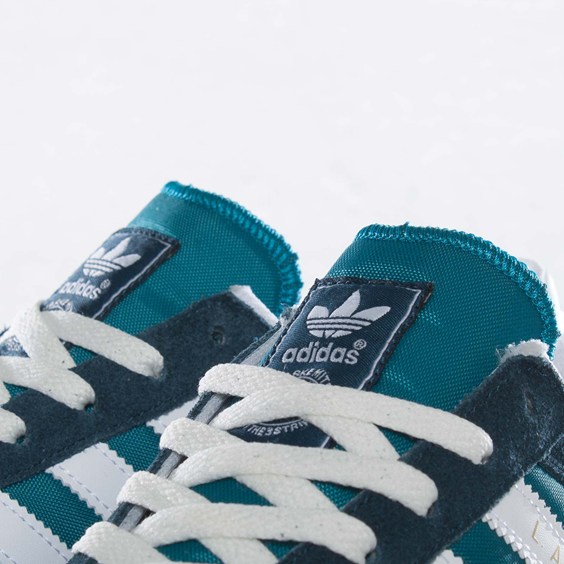 Adidas Originals La Trainer Vivid Teal Dark Petrol 7