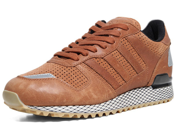 Adidas Zx700 Leather Tonal Tan 2