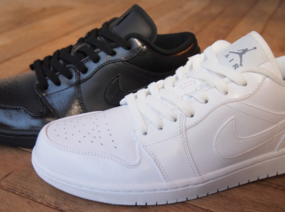 Air Jordan 1 Low White Black