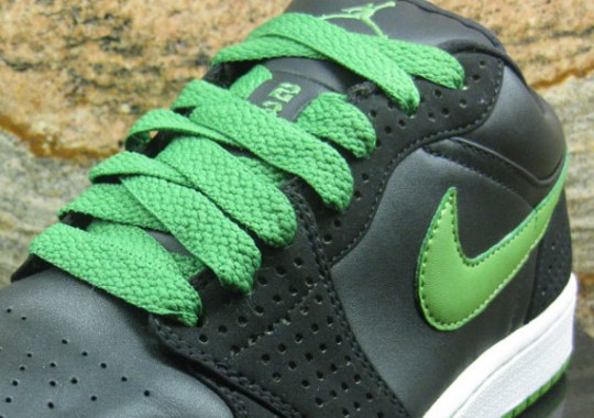 Air Jordan 1 Phat Low – Unreleased Black/Chlorophyll Sample