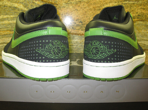 Air Jordan 1 Phat Low Polka Dot Black Chlorophyll 3