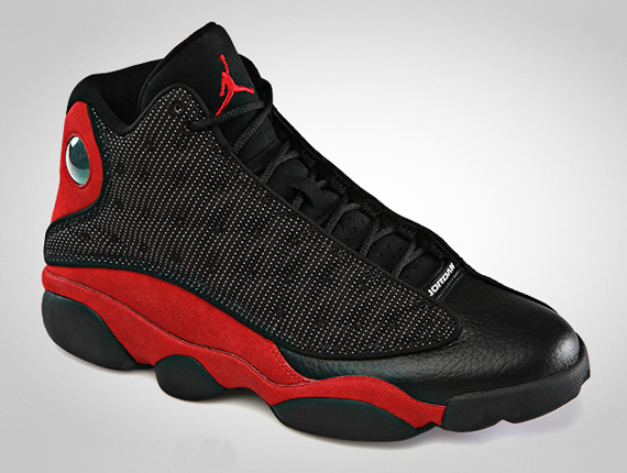 Air Jordan 13 Retro Black Varsity Red White Official Images 2