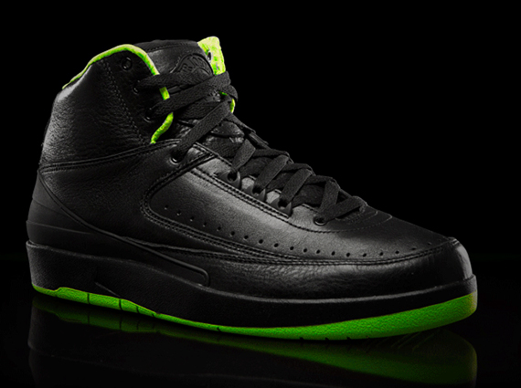 Air Jordan II “Black/Neon Green Collection”