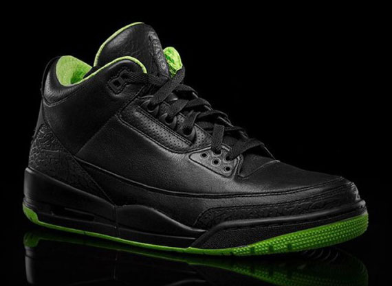 Air Jordan III “Black/Neon Green Collection”