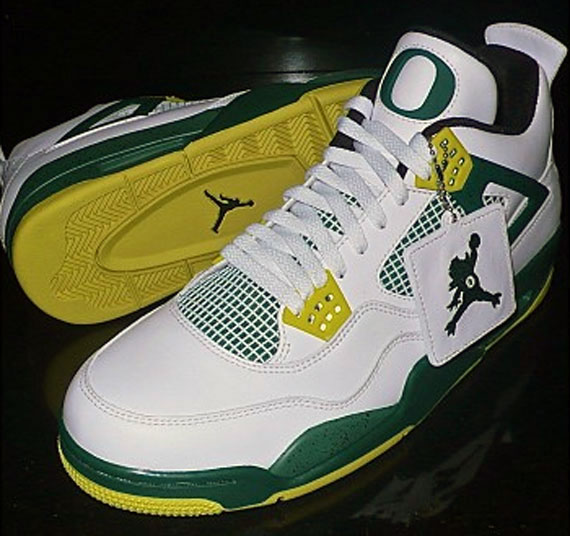 Air Jordan Iv Oregon Duckman Pe 2