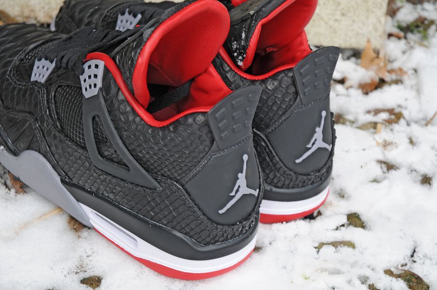 Air Jordan Iv Python Customs Release Info 01