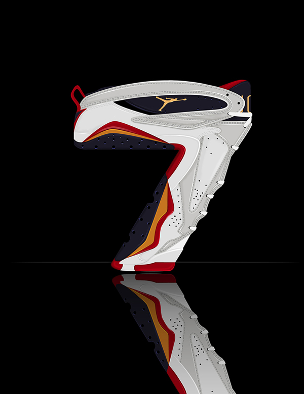 Air Jordan Sneaker Font 07