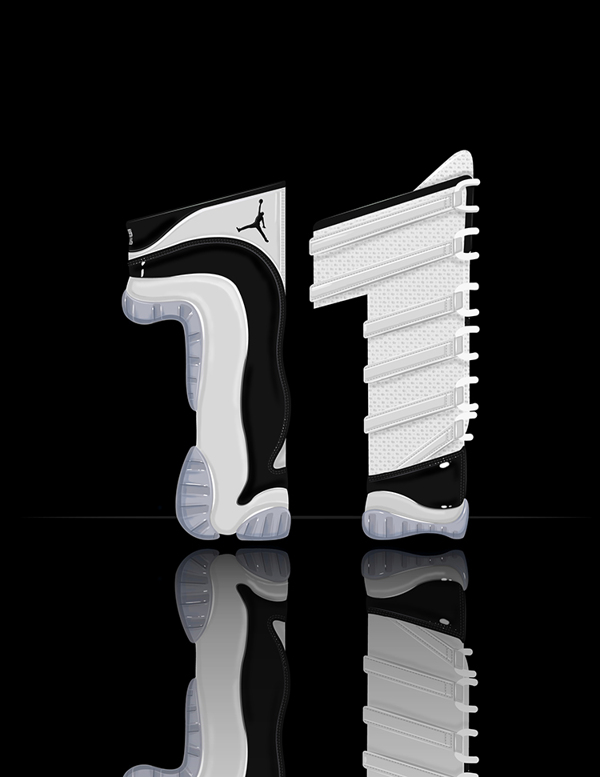 Air Jordan Sneaker Font 11