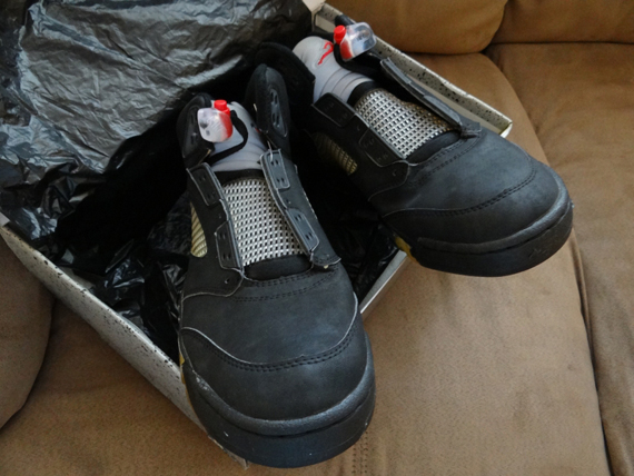 Air Jordan V Black 23 Pe 1990 5