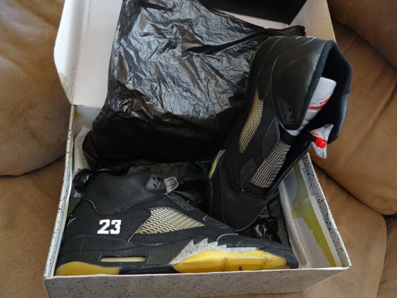 Air Jordan V Black 23 Pe 1990 8