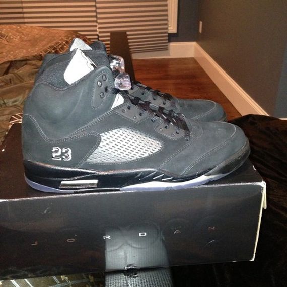 Air Jordan V Blackout Sample 07