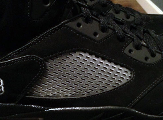 Air Jordan V Blackout Sample