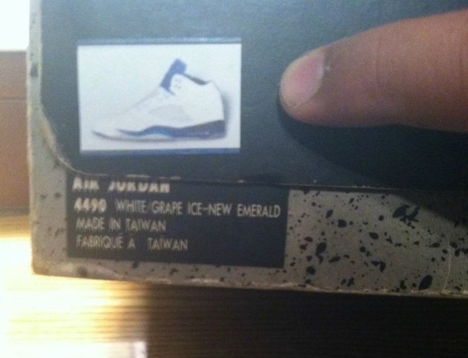 Air Jordan V Grape 1990 Og 04