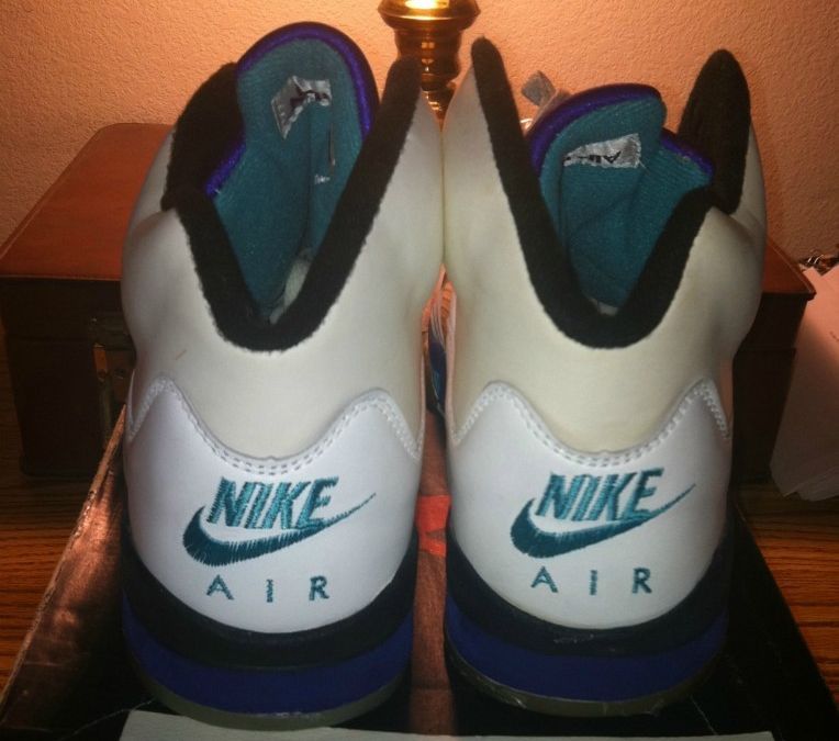 Air Jordan V Grape 1990 Og 07