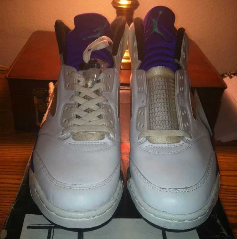 Air Jordan V Grape 1990 Og 08