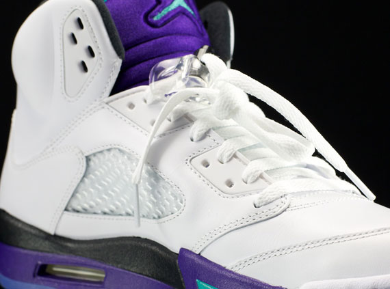 Air Jordan V Grape Detailed Images 1