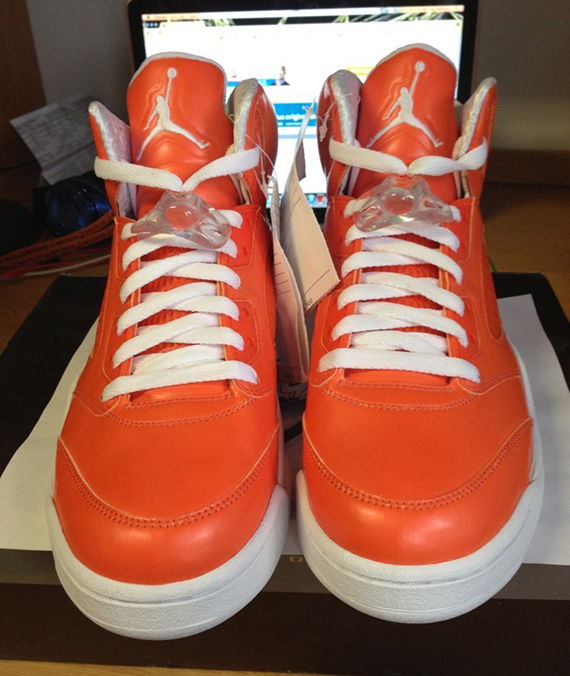 Air Jordan V Rainbow Pack Orange 14