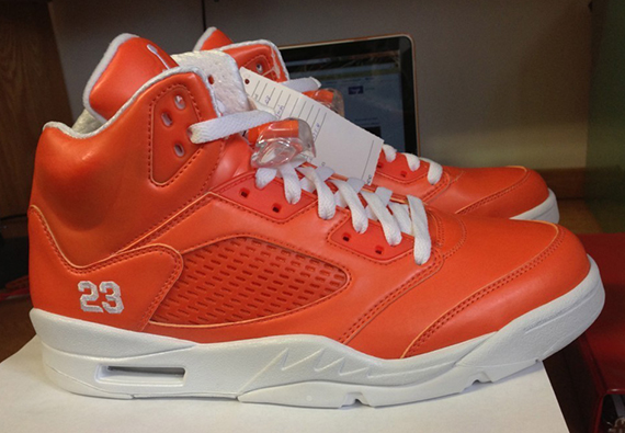 Air Jordan V Rainbow Pack Orange 2