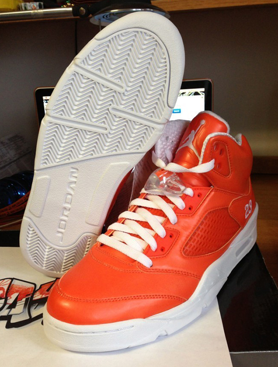 Air Jordan V Rainbow Pack Orange 6