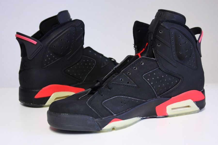 Air Jordan Vi Black Infrared Og 12