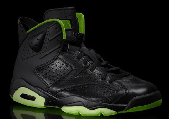 Air Jordan VI “Black/Neon Green” Collection