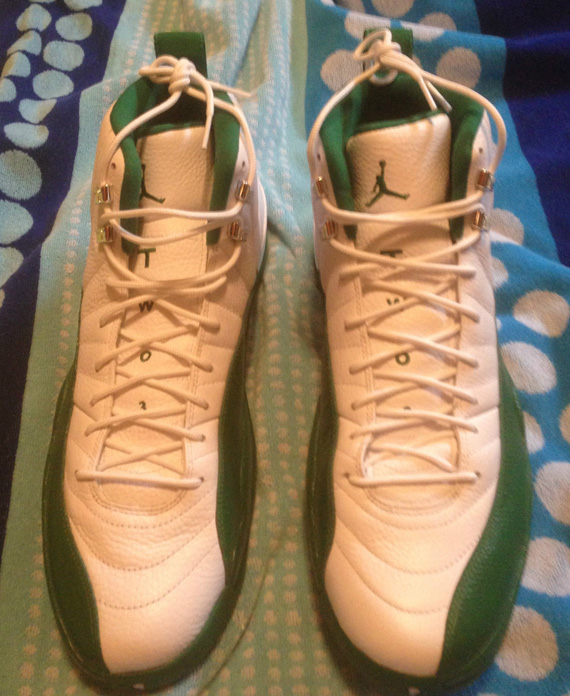 Air Jordan Xii Ray Allen Boston Celtics Home Pe 1