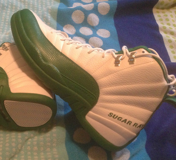 Air Jordan Xii Ray Allen Boston Celtics Home Pe 2