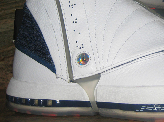 Air Jordan Xvi 2012 Retro White Midnight Sample 7