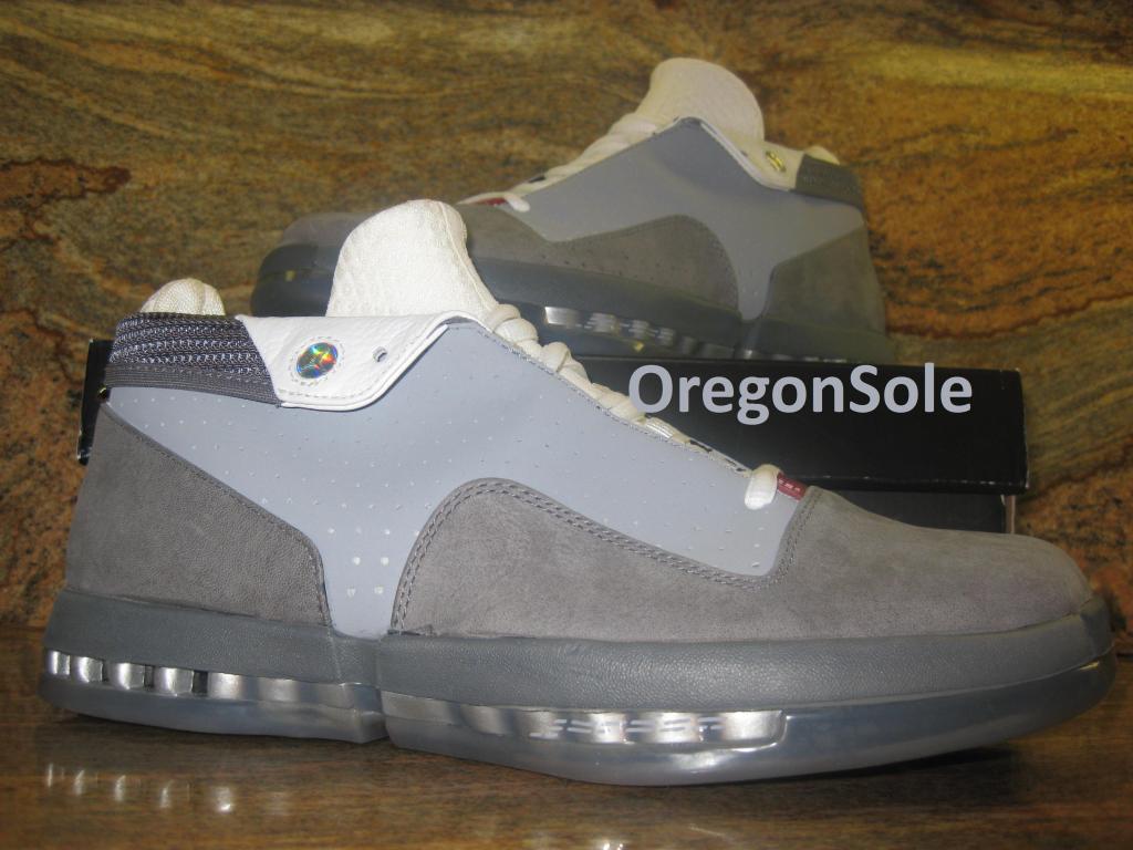 Air Jordan Xvi Low Dark Grey Metallic Silver Unreleased 2012 Retro 05