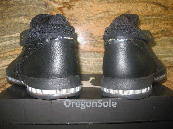 Air Jordan Xvi Low Sample Black Silver 5