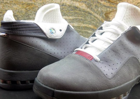 Air Jordan XVI Low – Dark Grey – Metallic Silver | Unreleased 2012 Sample