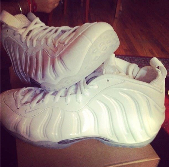 All White Foamposites