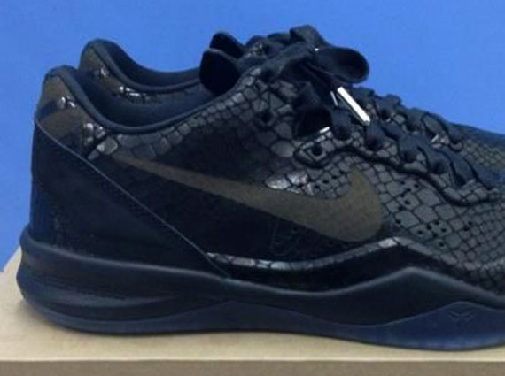 Nike Kobe 8 EXT "Year of the Snake" - Black - Metallic Silver