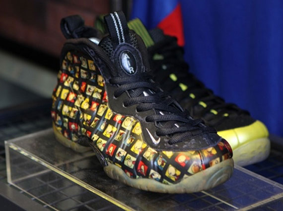 Nike Air Foamposite “Comic Strip” Sample