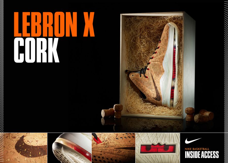 Cork Nike Lebron X Release Date Info