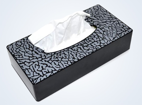 Elephant Print Tissue Box Cover 2